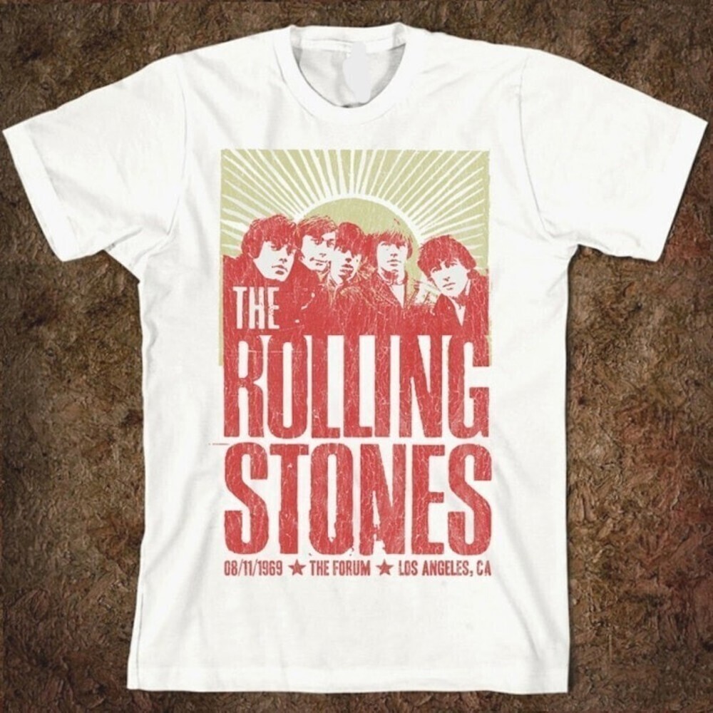 The Rolling Stones Concert Tshirt Unisex Tee Shirt Gifts For Music Lovers